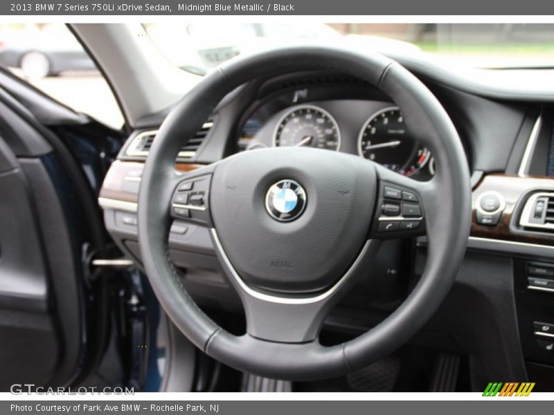  2013 7 Series 750Li xDrive Sedan Steering Wheel