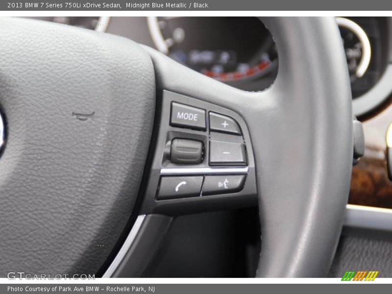 Controls of 2013 7 Series 750Li xDrive Sedan