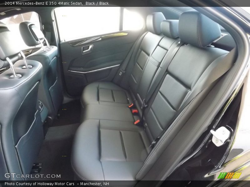 Black / Black 2014 Mercedes-Benz E 350 4Matic Sedan
