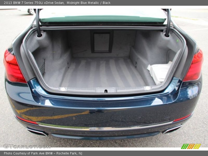  2013 7 Series 750Li xDrive Sedan Trunk