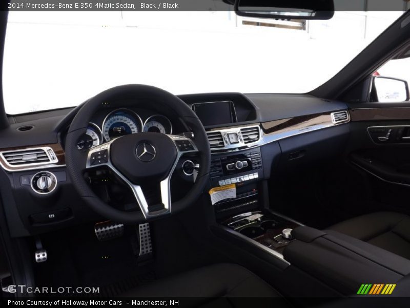 Black / Black 2014 Mercedes-Benz E 350 4Matic Sedan