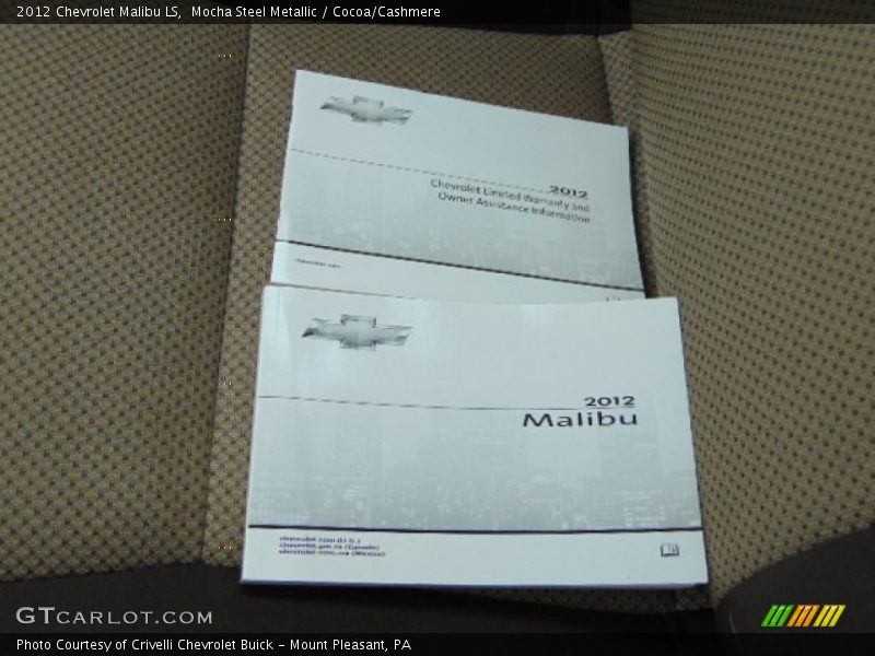 Mocha Steel Metallic / Cocoa/Cashmere 2012 Chevrolet Malibu LS