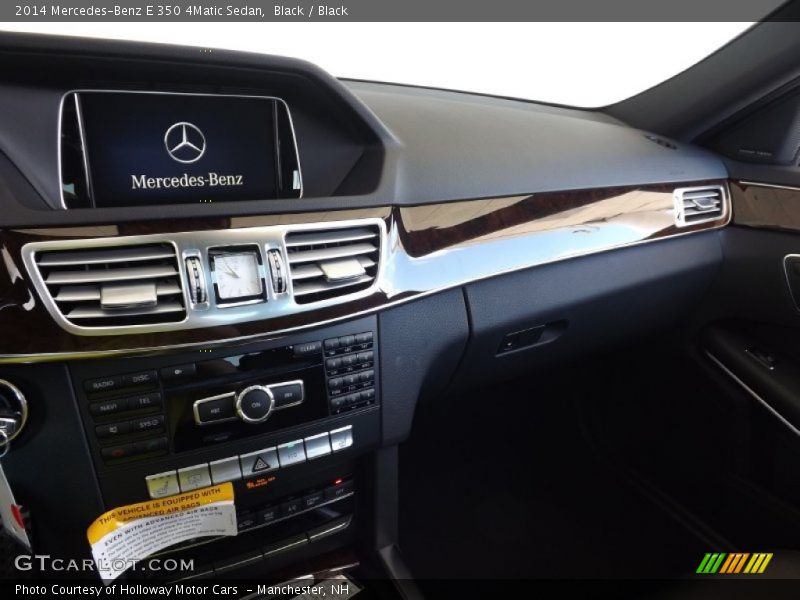 Black / Black 2014 Mercedes-Benz E 350 4Matic Sedan