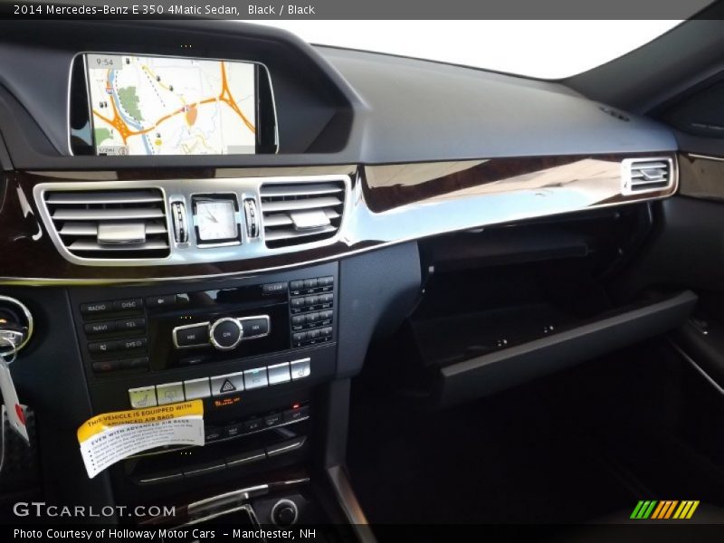 Black / Black 2014 Mercedes-Benz E 350 4Matic Sedan
