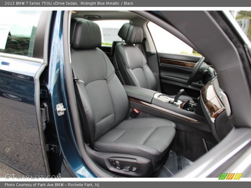 Front Seat of 2013 7 Series 750Li xDrive Sedan