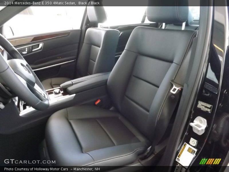 Black / Black 2014 Mercedes-Benz E 350 4Matic Sedan