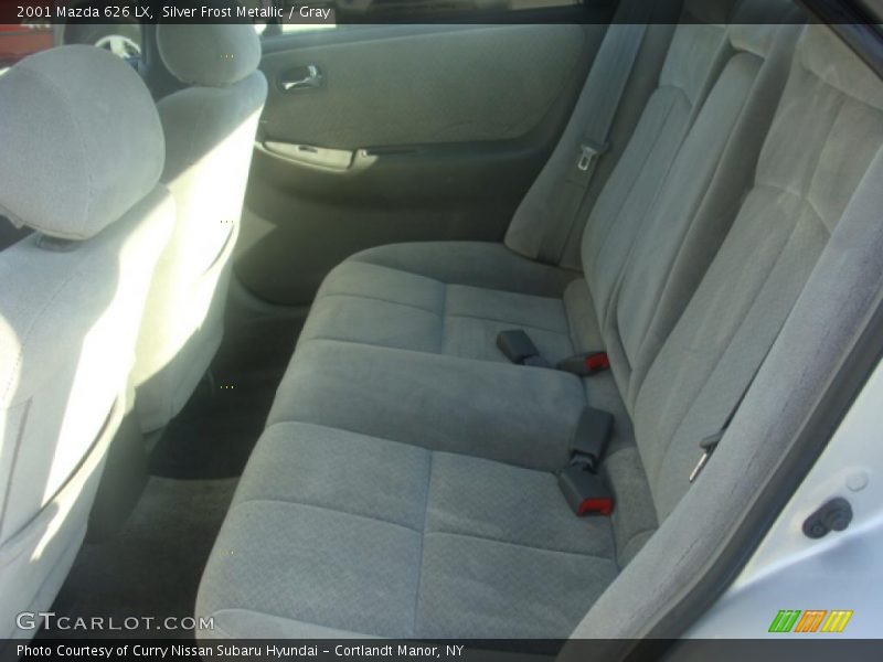 Silver Frost Metallic / Gray 2001 Mazda 626 LX