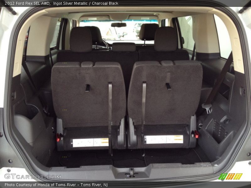 Ingot Silver Metallic / Charcoal Black 2012 Ford Flex SEL AWD