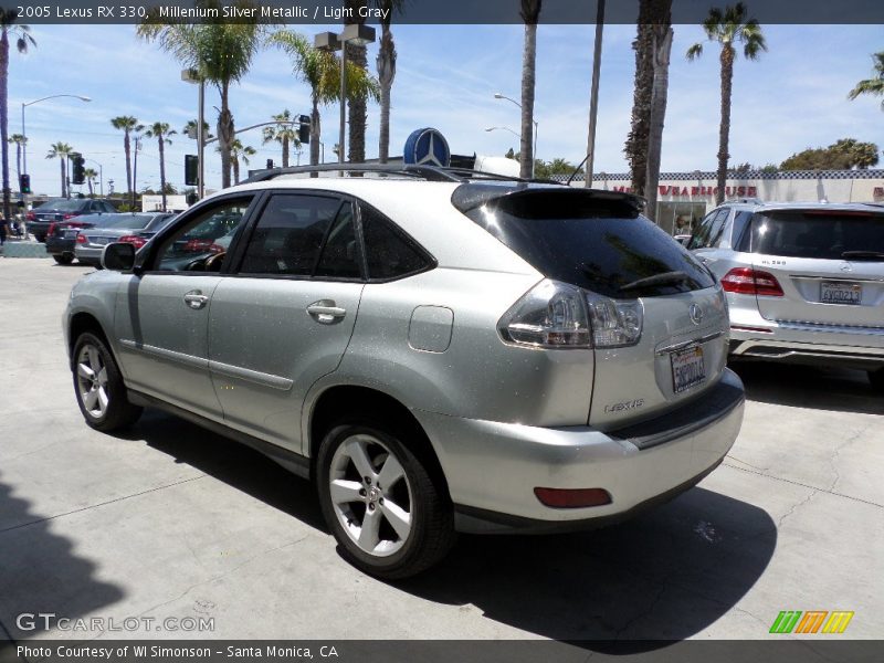 Millenium Silver Metallic / Light Gray 2005 Lexus RX 330