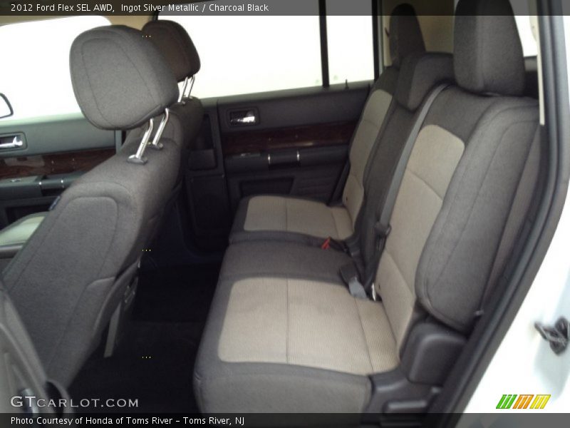 Ingot Silver Metallic / Charcoal Black 2012 Ford Flex SEL AWD