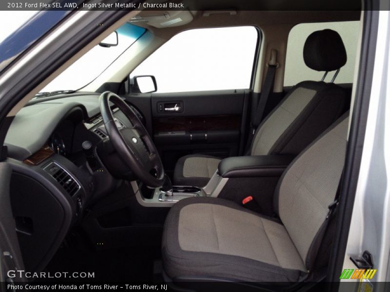 Ingot Silver Metallic / Charcoal Black 2012 Ford Flex SEL AWD