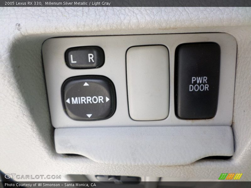Millenium Silver Metallic / Light Gray 2005 Lexus RX 330