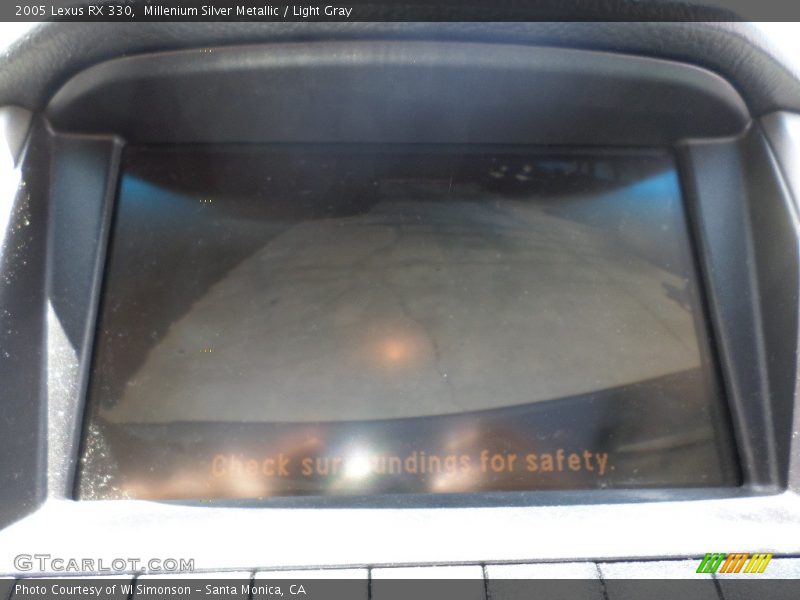 Millenium Silver Metallic / Light Gray 2005 Lexus RX 330
