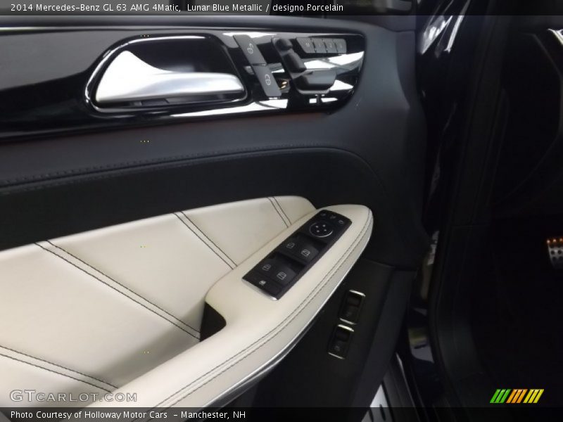 Lunar Blue Metallic / designo Porcelain 2014 Mercedes-Benz GL 63 AMG 4Matic