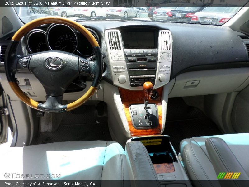Millenium Silver Metallic / Light Gray 2005 Lexus RX 330