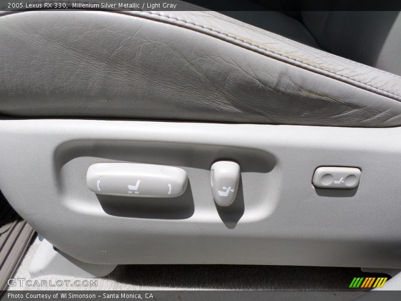 Millenium Silver Metallic / Light Gray 2005 Lexus RX 330
