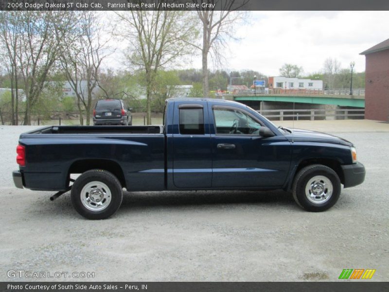 Patriot Blue Pearl / Medium Slate Gray 2006 Dodge Dakota ST Club Cab