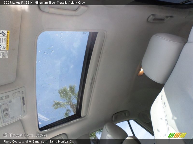 Millenium Silver Metallic / Light Gray 2005 Lexus RX 330