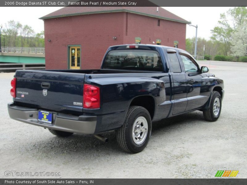 Patriot Blue Pearl / Medium Slate Gray 2006 Dodge Dakota ST Club Cab