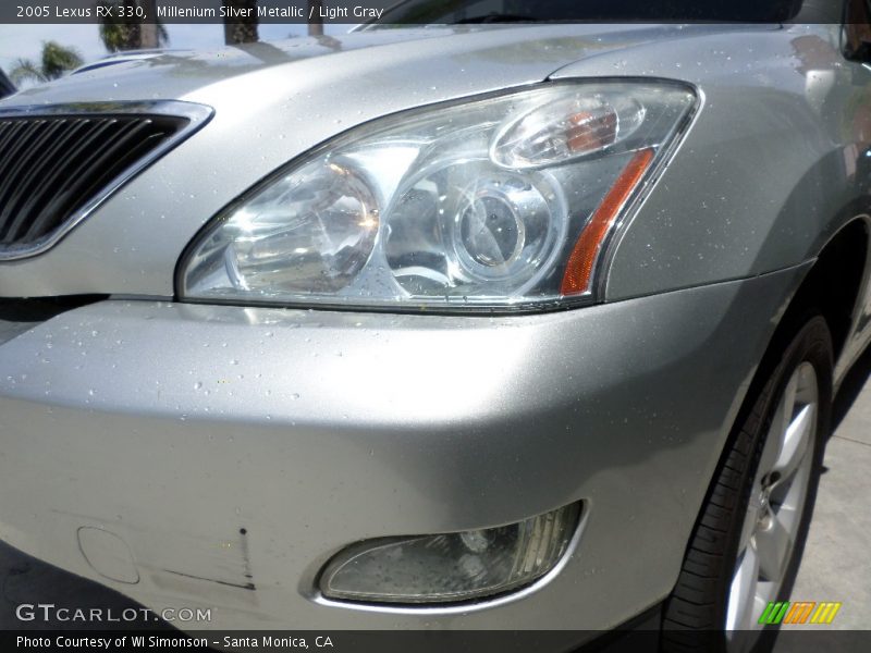 Millenium Silver Metallic / Light Gray 2005 Lexus RX 330