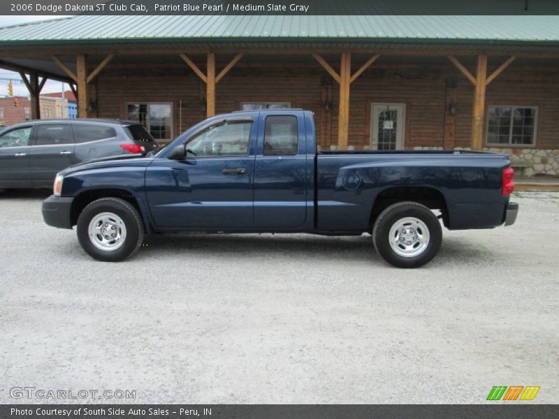 Patriot Blue Pearl / Medium Slate Gray 2006 Dodge Dakota ST Club Cab