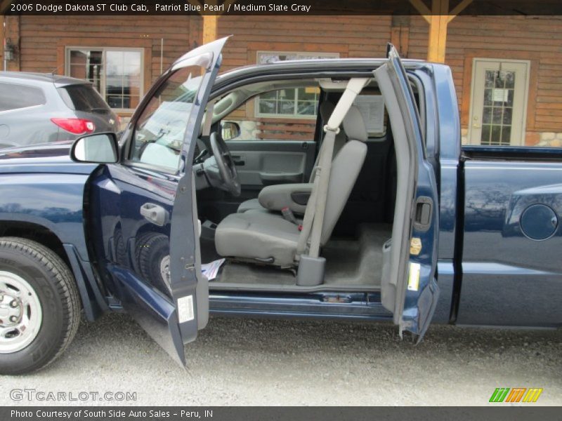 Patriot Blue Pearl / Medium Slate Gray 2006 Dodge Dakota ST Club Cab