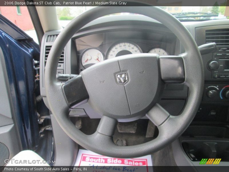 Patriot Blue Pearl / Medium Slate Gray 2006 Dodge Dakota ST Club Cab
