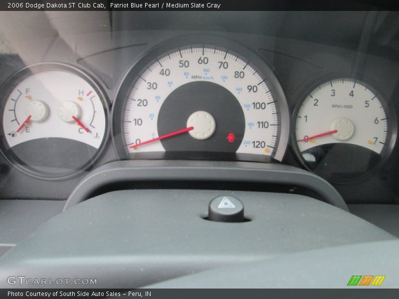 Patriot Blue Pearl / Medium Slate Gray 2006 Dodge Dakota ST Club Cab