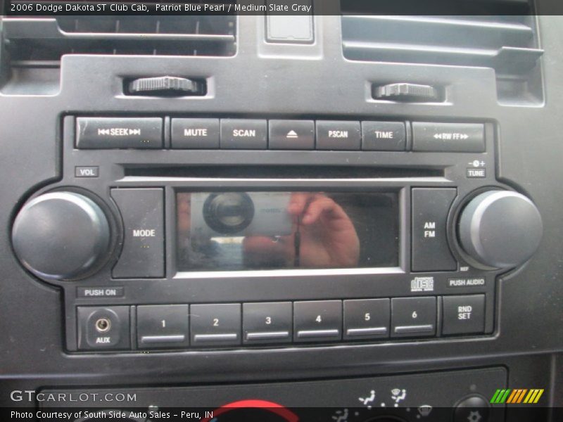Patriot Blue Pearl / Medium Slate Gray 2006 Dodge Dakota ST Club Cab
