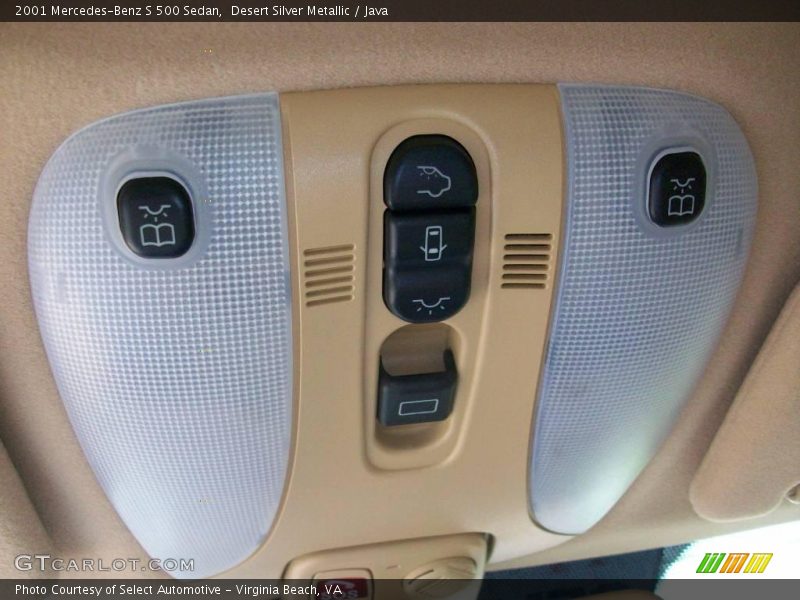 Desert Silver Metallic / Java 2001 Mercedes-Benz S 500 Sedan