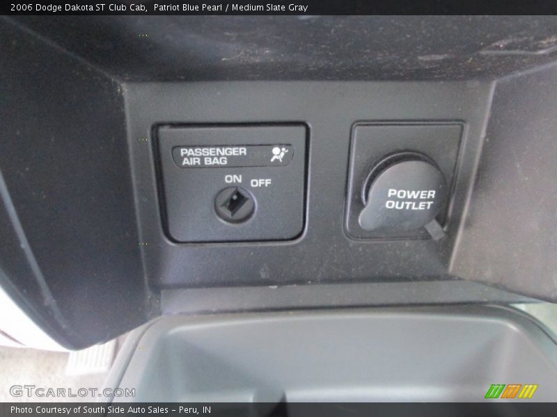 Patriot Blue Pearl / Medium Slate Gray 2006 Dodge Dakota ST Club Cab