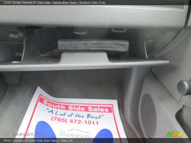 Patriot Blue Pearl / Medium Slate Gray 2006 Dodge Dakota ST Club Cab