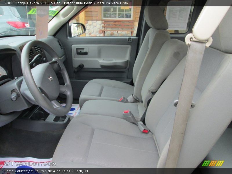 Patriot Blue Pearl / Medium Slate Gray 2006 Dodge Dakota ST Club Cab