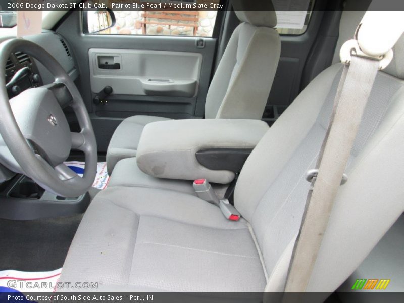 Patriot Blue Pearl / Medium Slate Gray 2006 Dodge Dakota ST Club Cab