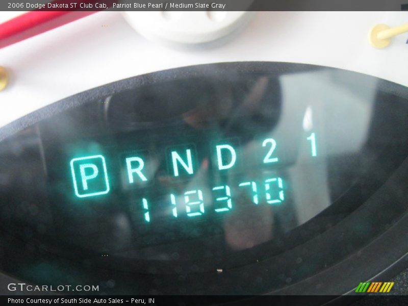 Patriot Blue Pearl / Medium Slate Gray 2006 Dodge Dakota ST Club Cab