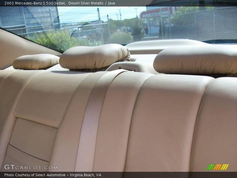 Desert Silver Metallic / Java 2001 Mercedes-Benz S 500 Sedan