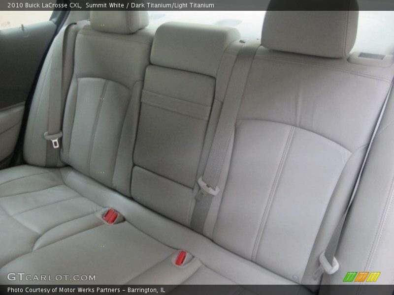 Summit White / Dark Titanium/Light Titanium 2010 Buick LaCrosse CXL