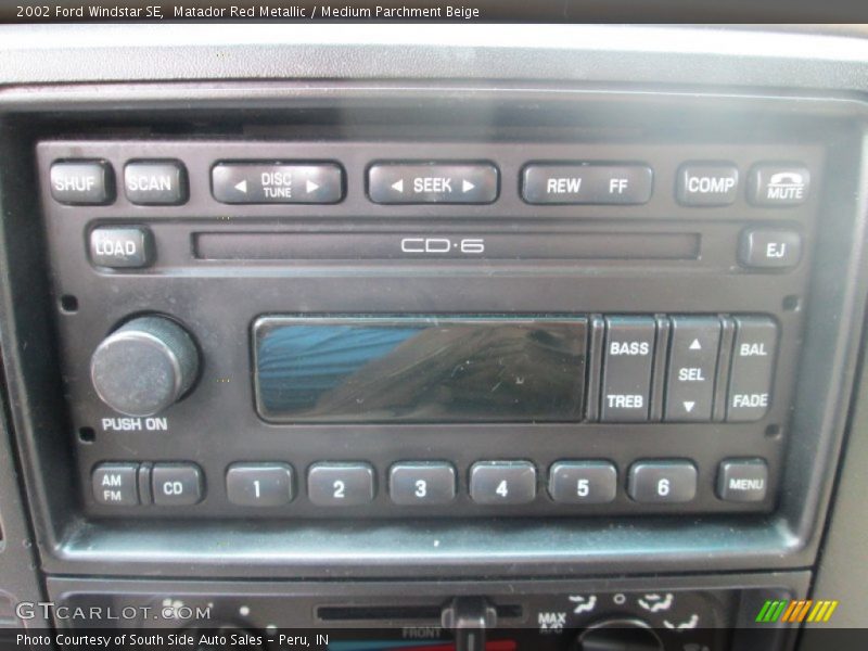 Matador Red Metallic / Medium Parchment Beige 2002 Ford Windstar SE