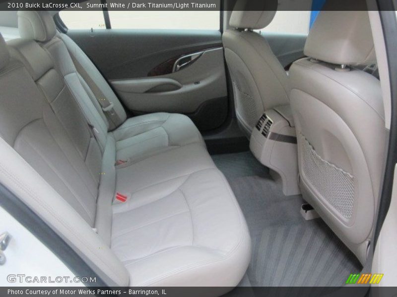 Summit White / Dark Titanium/Light Titanium 2010 Buick LaCrosse CXL