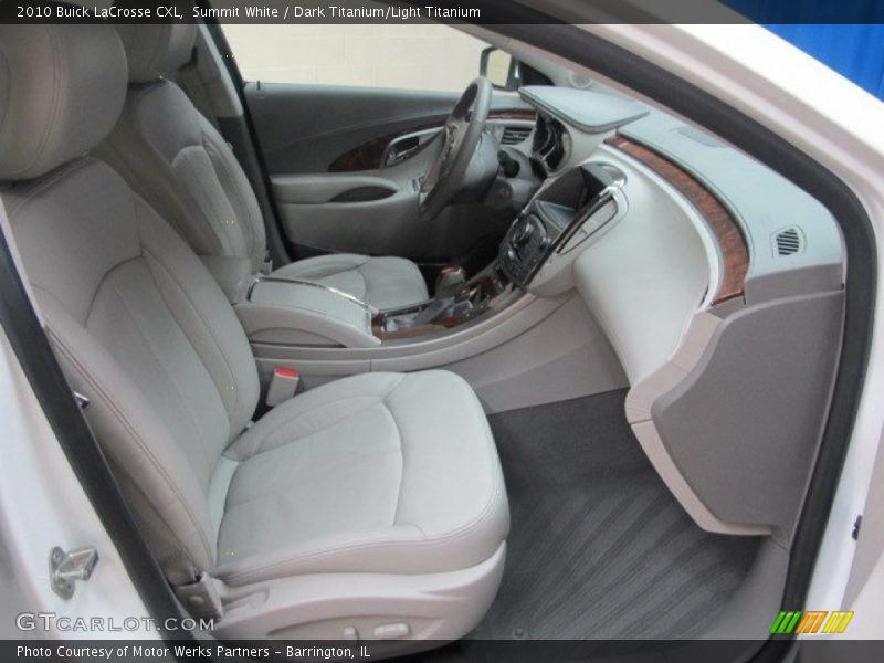 Summit White / Dark Titanium/Light Titanium 2010 Buick LaCrosse CXL