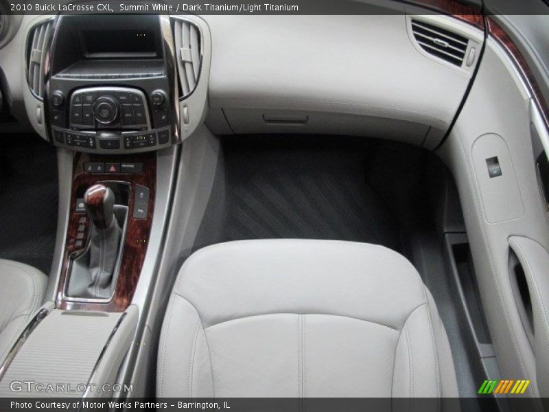 Summit White / Dark Titanium/Light Titanium 2010 Buick LaCrosse CXL
