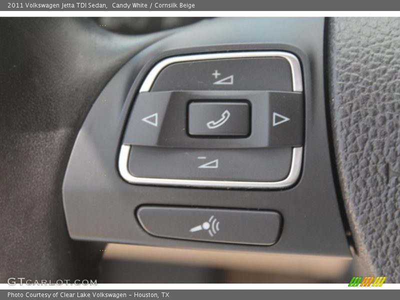 Candy White / Cornsilk Beige 2011 Volkswagen Jetta TDI Sedan