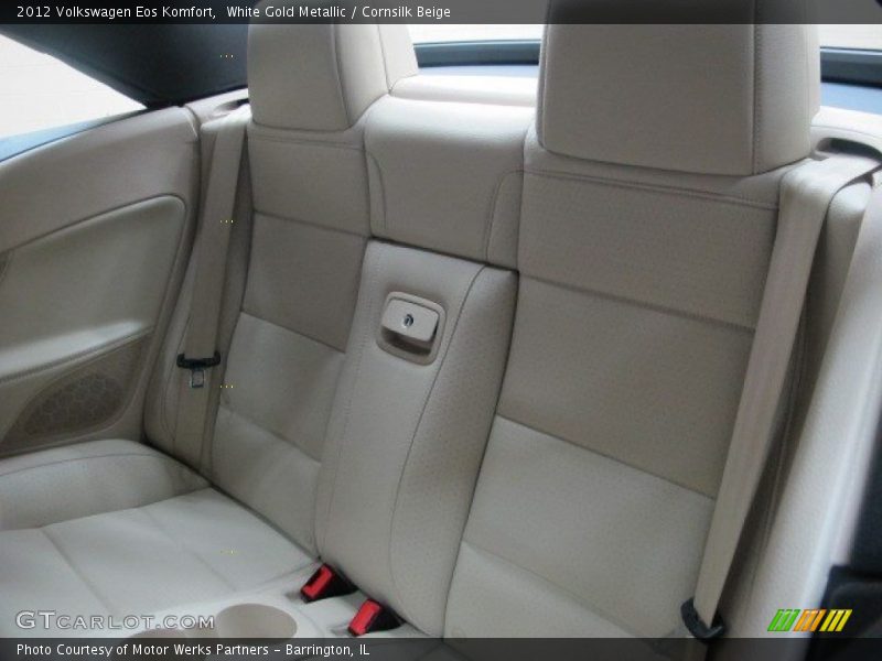 White Gold Metallic / Cornsilk Beige 2012 Volkswagen Eos Komfort