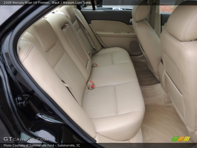 Black / Medium Light Stone 2006 Mercury Milan V6 Premier