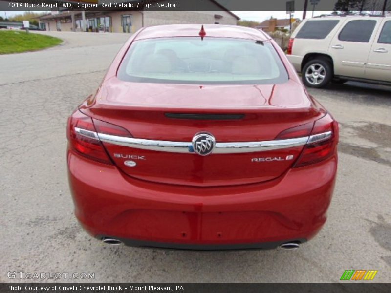 Copper Red Metallic / Light Neutral 2014 Buick Regal FWD