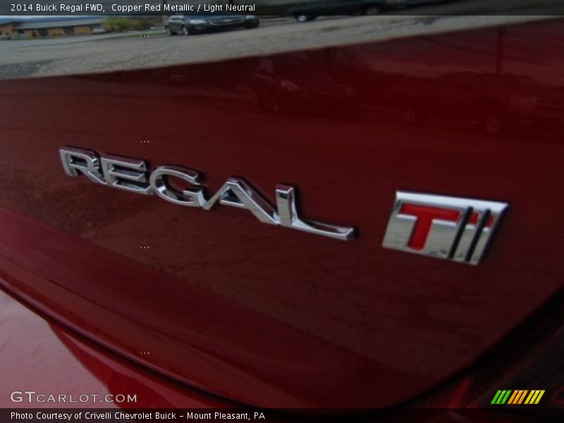 Copper Red Metallic / Light Neutral 2014 Buick Regal FWD