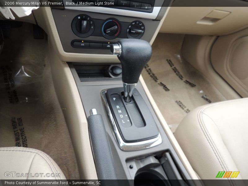 Black / Medium Light Stone 2006 Mercury Milan V6 Premier