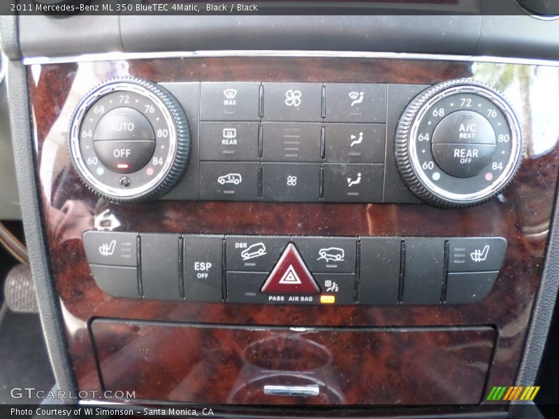Black / Black 2011 Mercedes-Benz ML 350 BlueTEC 4Matic