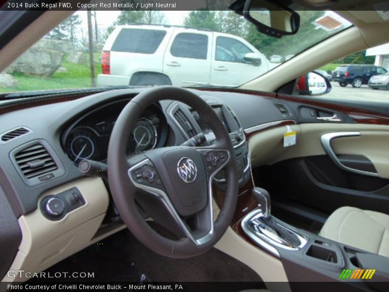 Copper Red Metallic / Light Neutral 2014 Buick Regal FWD