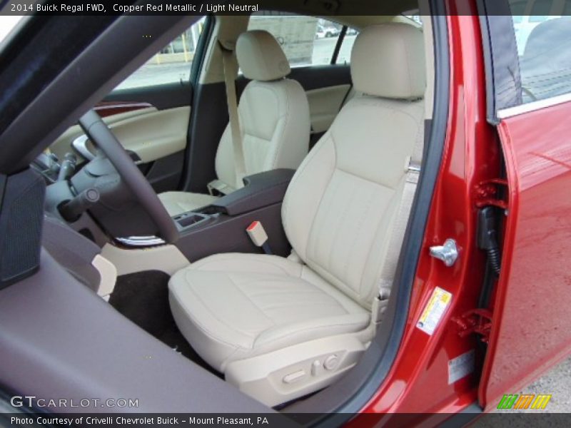 Copper Red Metallic / Light Neutral 2014 Buick Regal FWD